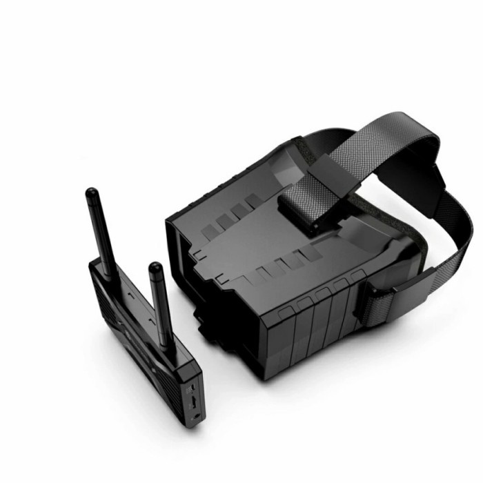 Eachine VR004 FPV Kacamata 4.3 Inch 800X480 5.8Ghz 40CH with DVR