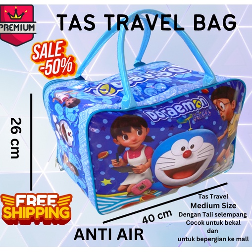 COD ~ BIG SIZE JUAL RUGI Tas Travel TC Koper Bag Anak Ukuran Besar Anti Air JUMBO (PILIH MOTIF) transformer doraemon lol little pony avenger tobot BTS