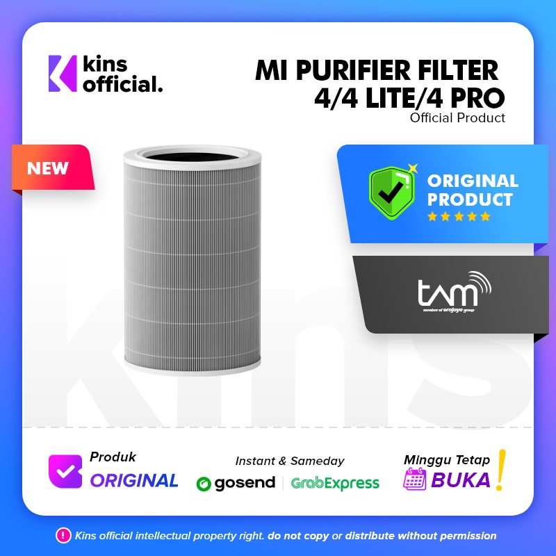 Xiaomi Smart Air Purifier 4 / 4 Lite / 4 Pro Filter - HEPA Filter Xiaomi - Xiaomi HEPA Filter 4 / 4 Lite / 4 Pro - Filter xiaomi air purifier 4 / 4 Lite / 4 Pro