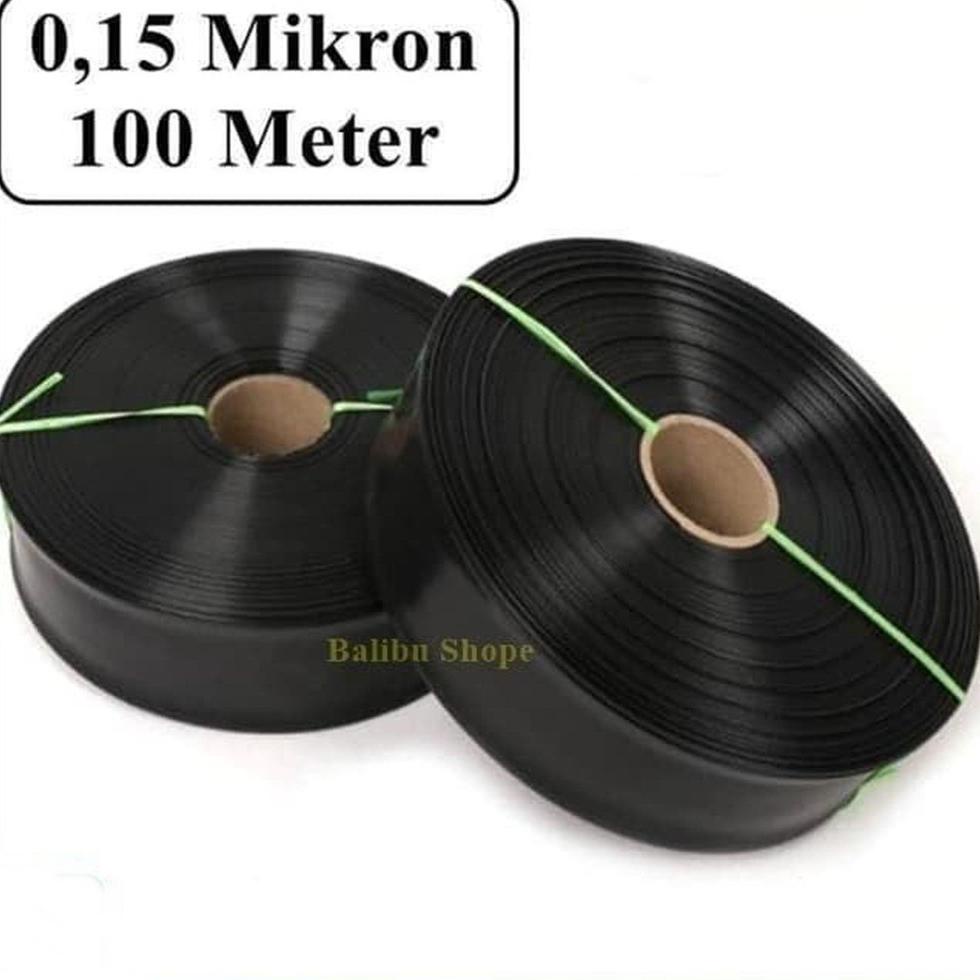SELANG DRIP IRIGASI 15 MIKRON 100 METER .