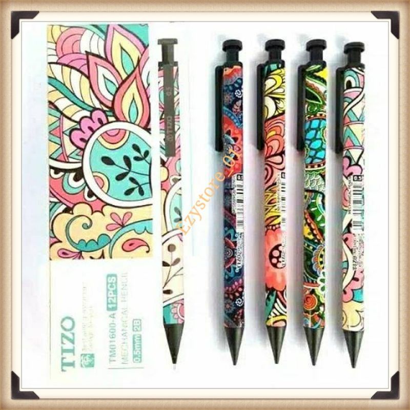 Pensil mekanik TIZO batik/mechanical pencil TIZO Batik21999