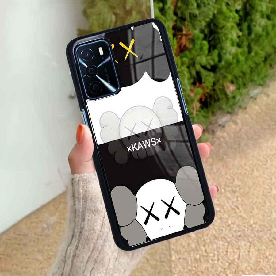 (MT91) Case Kilau Oppo A16 | A16s | Casing Hp Oppo | Pelindung Smartphone Seven Case | Kaws New
