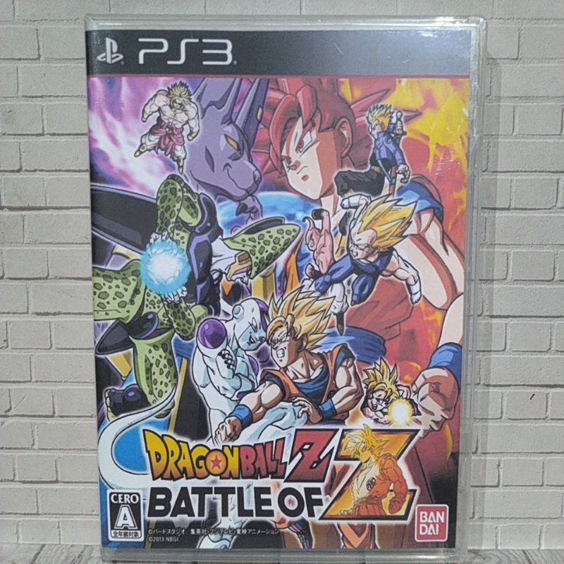 BD CD KASET ORIGINAL PS3 Dragon Ball Battle OF Z JPN Bahasa Jepang