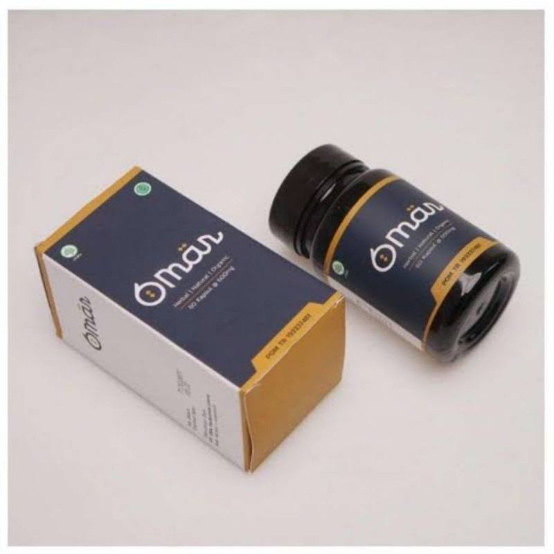 Obat herbal Stamina pria omar original 100% isi 60 kapsul