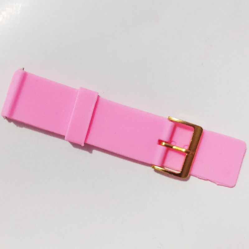 strap Rubber tali jam tangan 22 mm 5 warna real pict