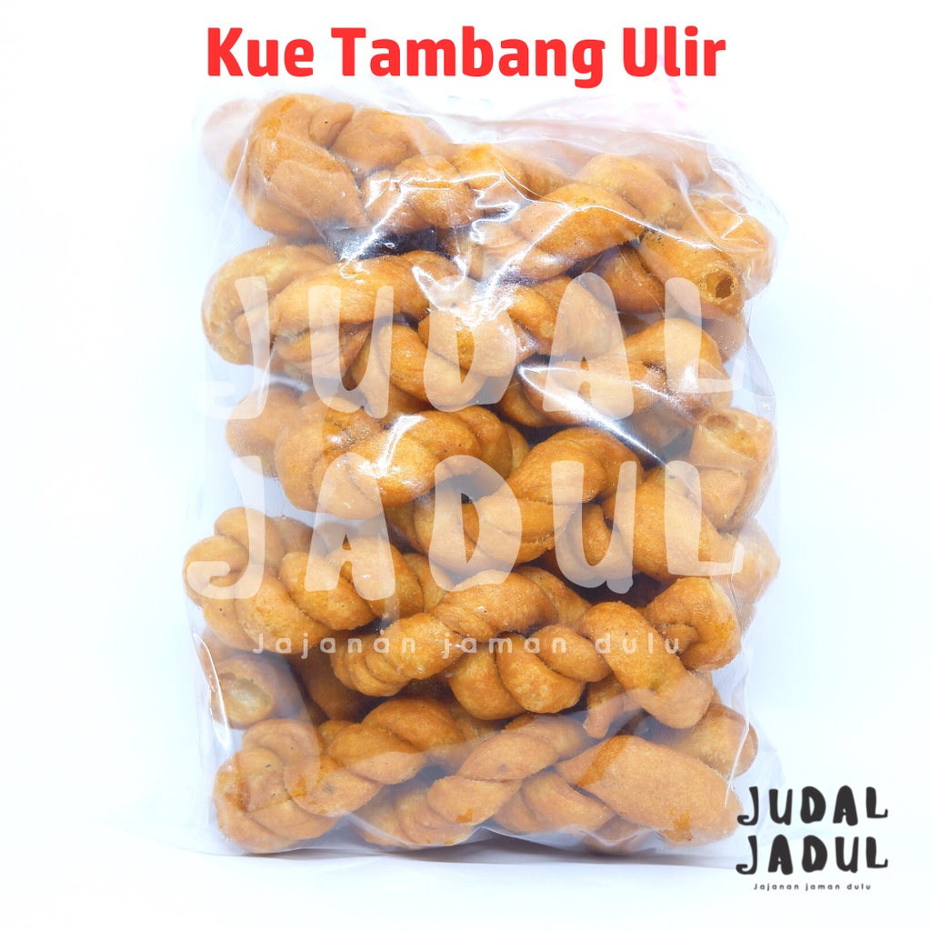 

Makanan Tradisional Kue tambang Ulir Rasa original & manis 120gr By JudalJadul