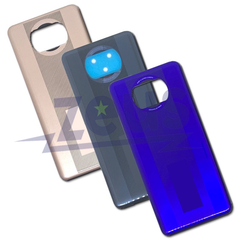 Backdoor Xiaomi Pocophone Poco X3 - X3 Pro - X3 Nfc Back Casing - Tutupan Belakang