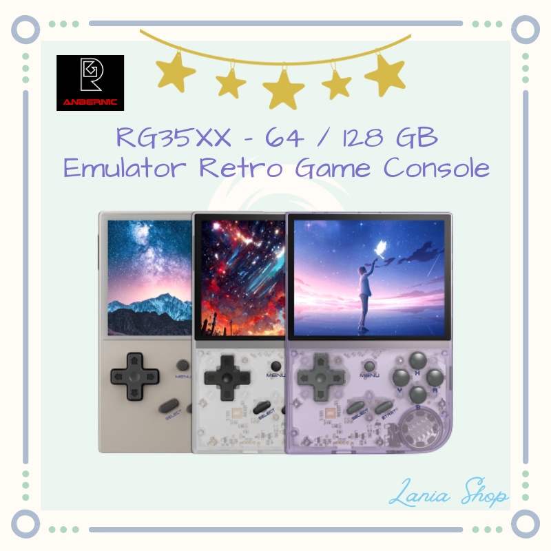 ANBERNIC RG35XX Emulator Retro Game Console 3.5-inch IPS Screen