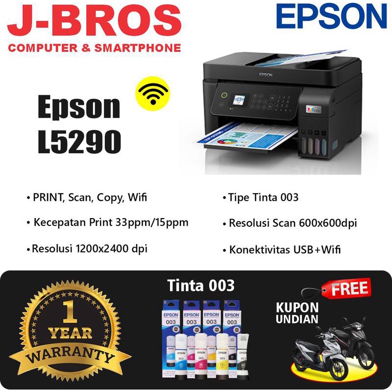 Printer EPSON L5290 pengganti EPSON L5190