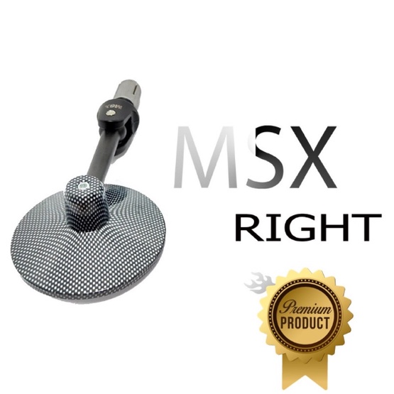 spion jalu bulat carbon HIGH END BAR FULL CNC MSX Semua Motor