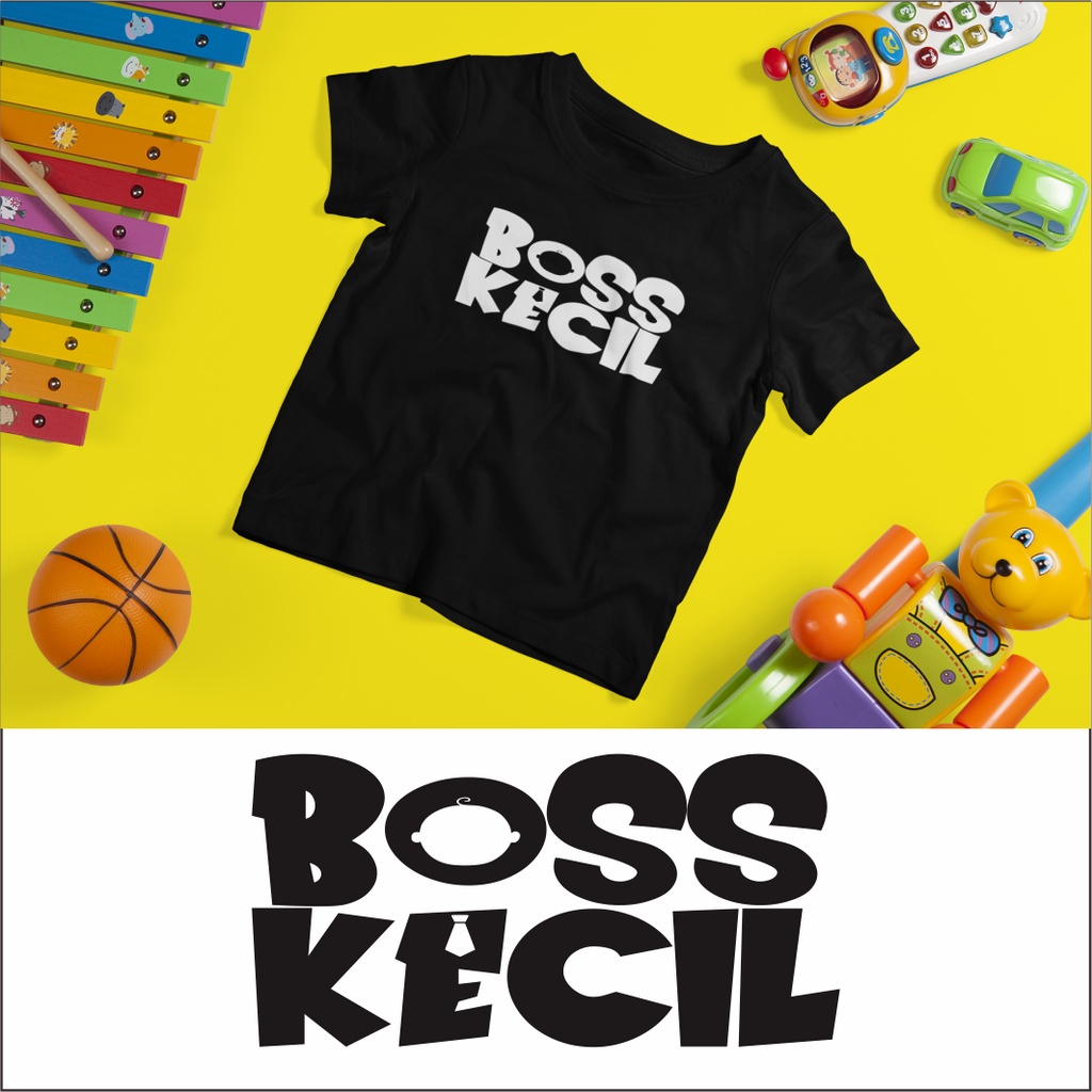 BC011 Kaos Anak Boss Kecil