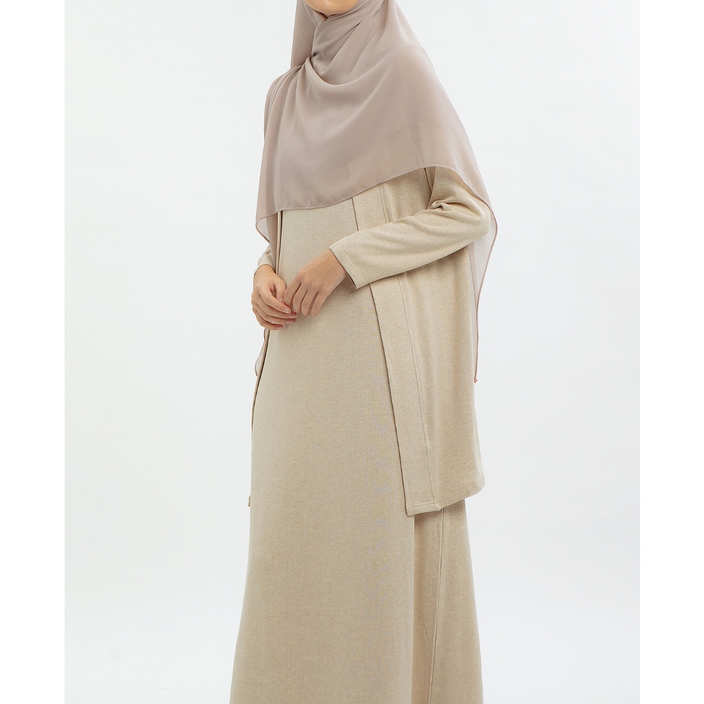 Cottoncut Verra set Knit - Cardigan &amp; Inner dress sleeveless