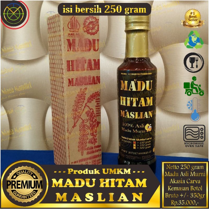 

Madu Hitam Maslian Nextar Akasia Carva isi 250gram Ekonomis Price