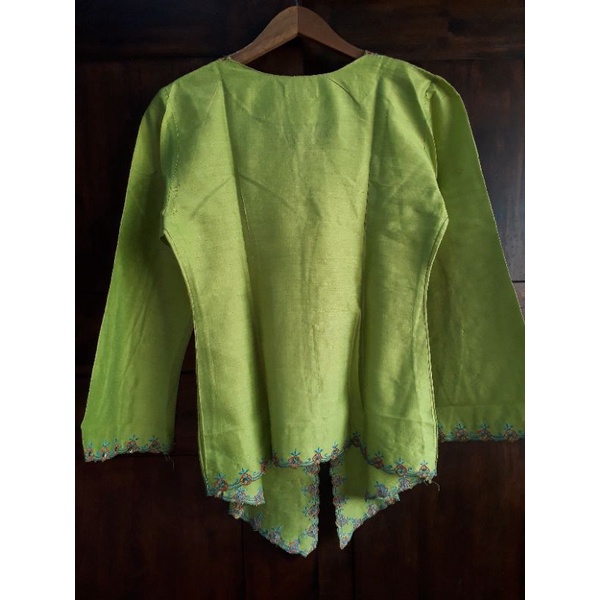 [PL] Kebaya Putu Baru Azizah Collections Hijau Biru Muda