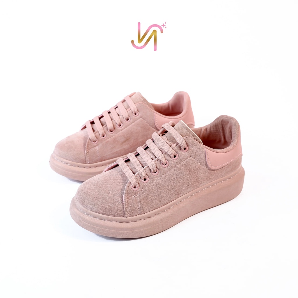 Nadilastuff Hmm Leather Sneakers Sepatu Wanita Premium Sepatu Sekolah