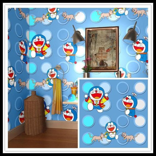 Wallpaper Dinding Karakter Kamar Anak 3D 45cm x 10m