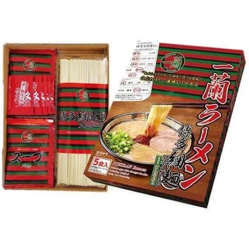 

(MIE IMPORT) ICHIRAN RAMEN THIN STRAIGHT NOODLES 5 SERVING PACK 645GR