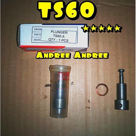 TS60 Plunger Plunyer Isi Bos Pom Pompa Minyak utk mesin Yanmar TS-60 TS 60 - Kumba