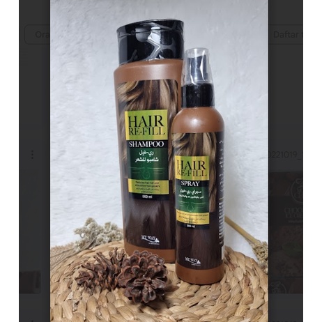 Hair spray My Refill MY WAY/Hair serum My Refill MY WAY penumbuh rambut *camarryese* MY WAY MY REFIL