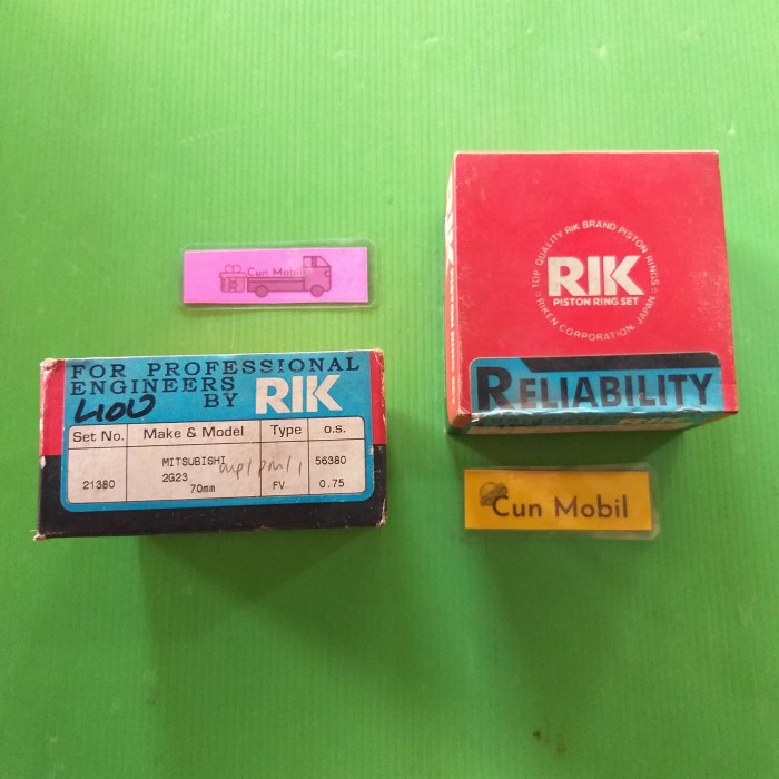 CNML Ring seher Minicab L100 merk RIK 2G23 kode 21380 bka