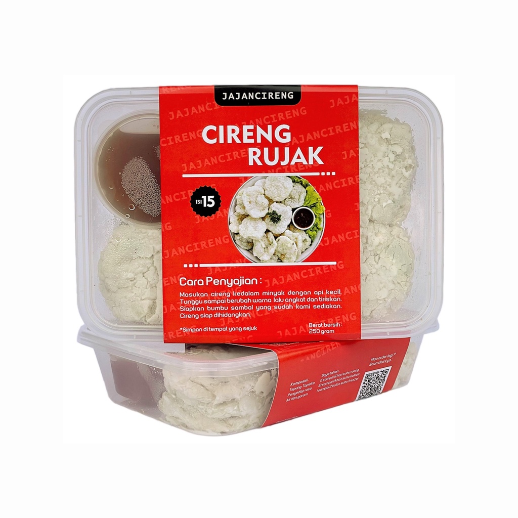 

Cireng Rujak Original Bawang Dengan Sambal Rujak