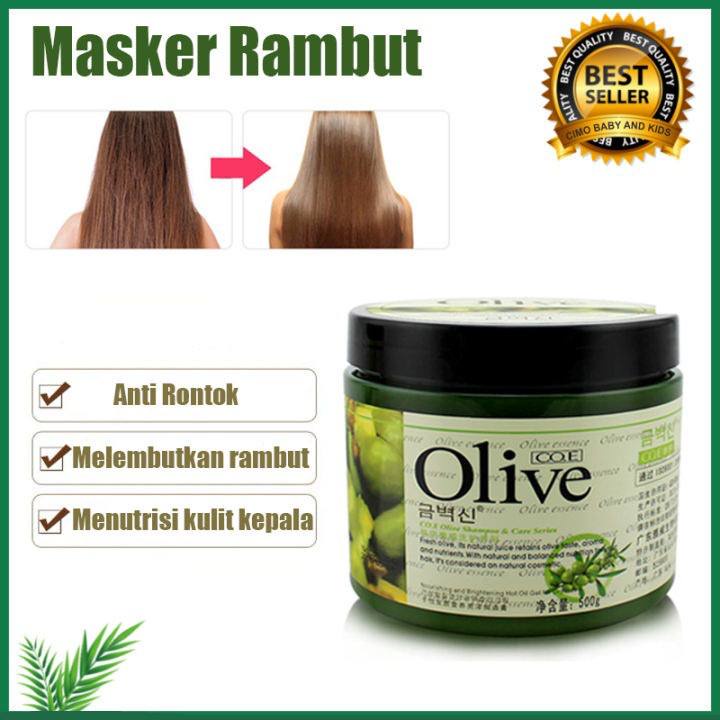 Olive Hair Mask Treatment | Creambath meluruskan rambut