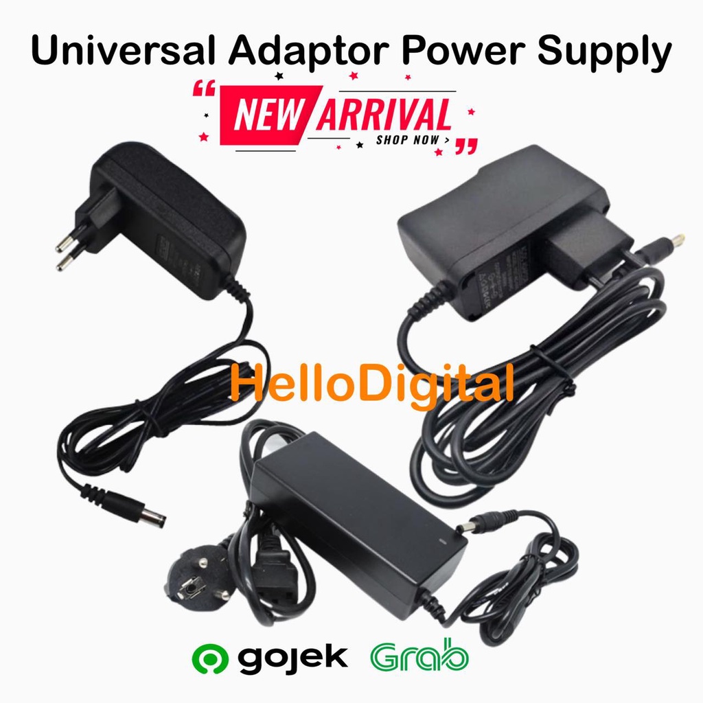 Adaptor 12V 1A / Adaptor 12V 2A / Adaptor 12V 5A / Adaptor 5V 2A