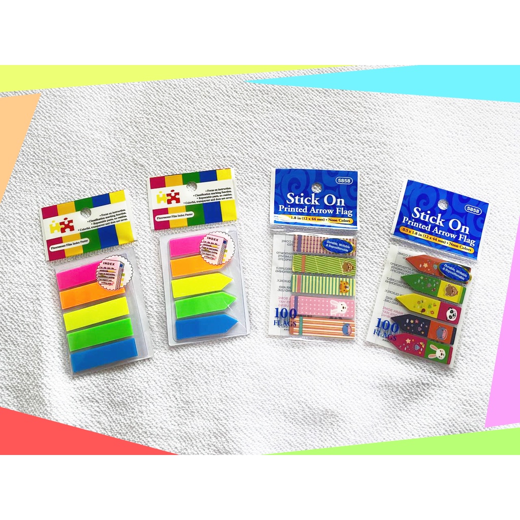 

Sticky Notes Pembatas Buku Polos Lucu Bergambar