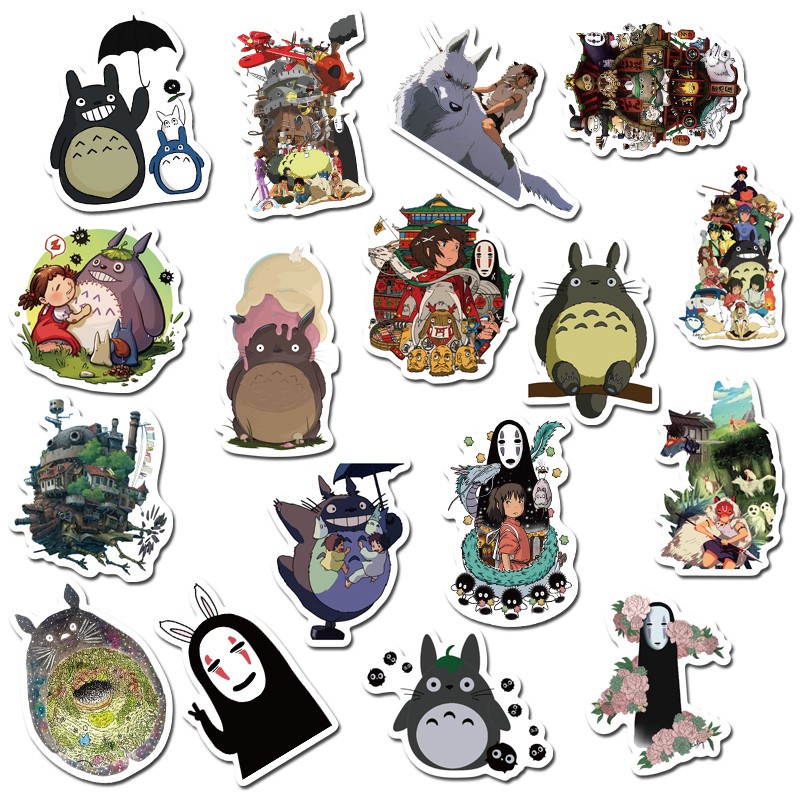 SG005 – Sticker / Stiker Anime Jepang Studio Ghibli Hayao Miyazaki