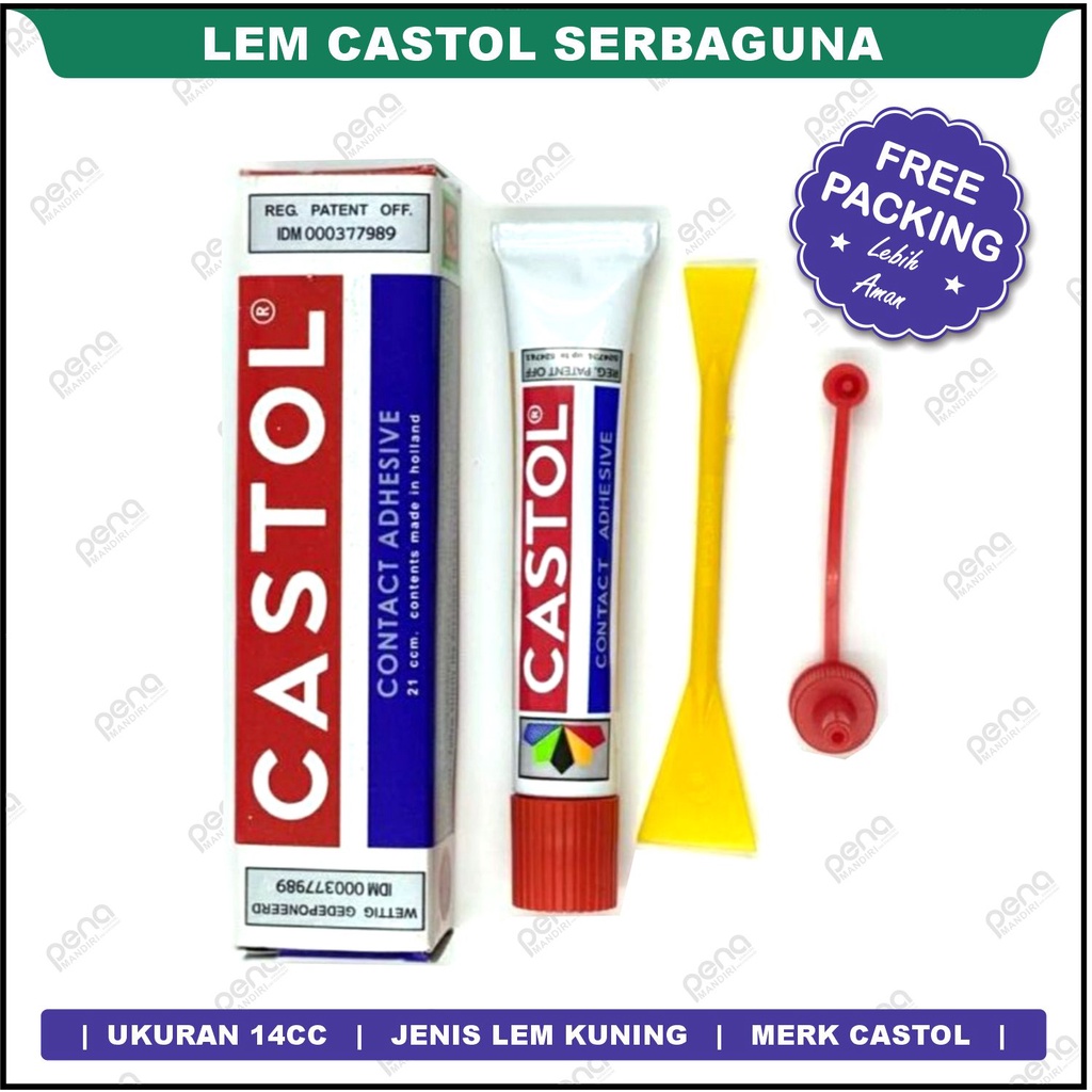 Castol mini/lem castol/lem sepatu lem karet