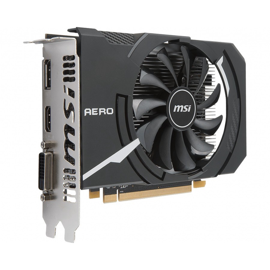 VGA MSI Radeon RX 550 AERO ITX 4G OC - 4GB GDDR5 128-bit RX550