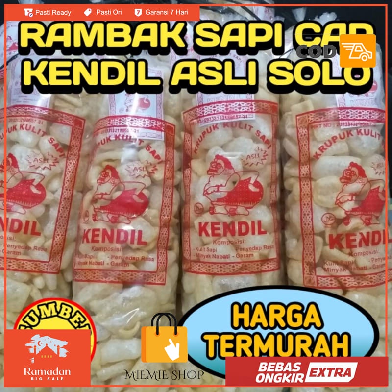 

KRUPUK RAMBAK SAPI KENDIL ASLI SOLO