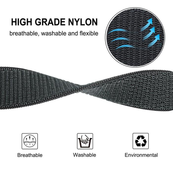 Tali Strap Kanvas Nylon Ultrafit 22MM Garmin Fenix 5 6 7 745 935 945