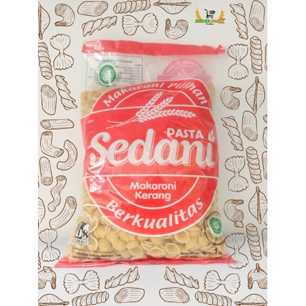 

Makaroni KERANG Sedani kemasan 1 KG BPOM RI ✅