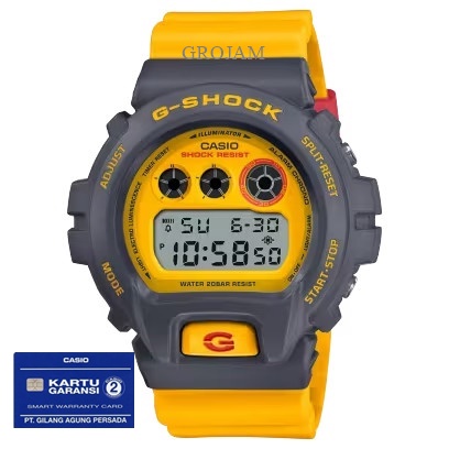 CASIO G-SHOCK DW-6900Y-9D DW 6900Y 9D ORIGINAL GARANSI RESMI