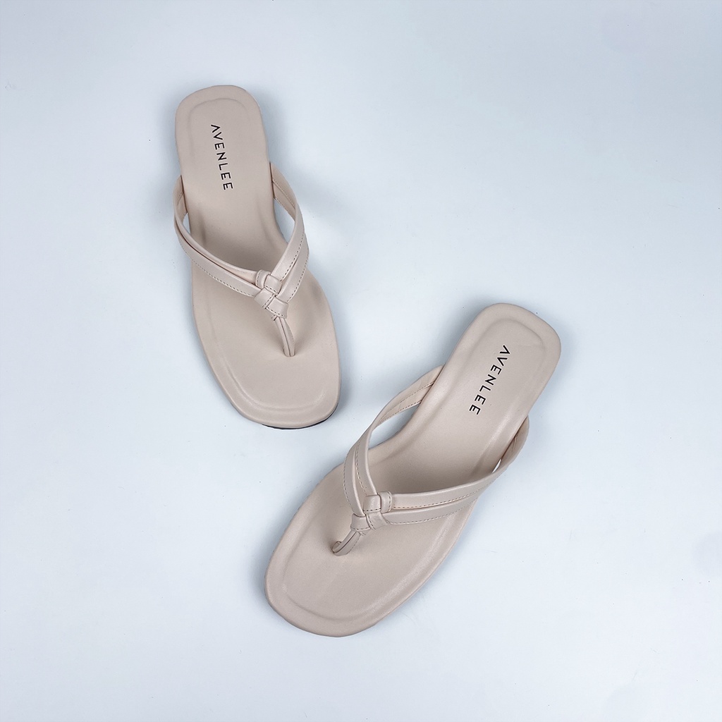 Sandal Flat Wanita Jepit Kupat Nyaman dan Anti Slip Avenlee Bronia