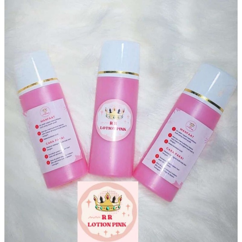 body lotion pink