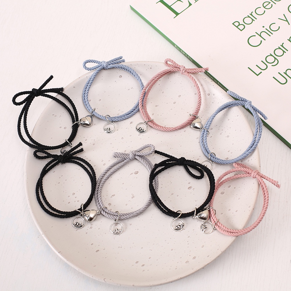 Gelang Magnet Couple 2 pcs/1 set Super Astro Moon High Quality