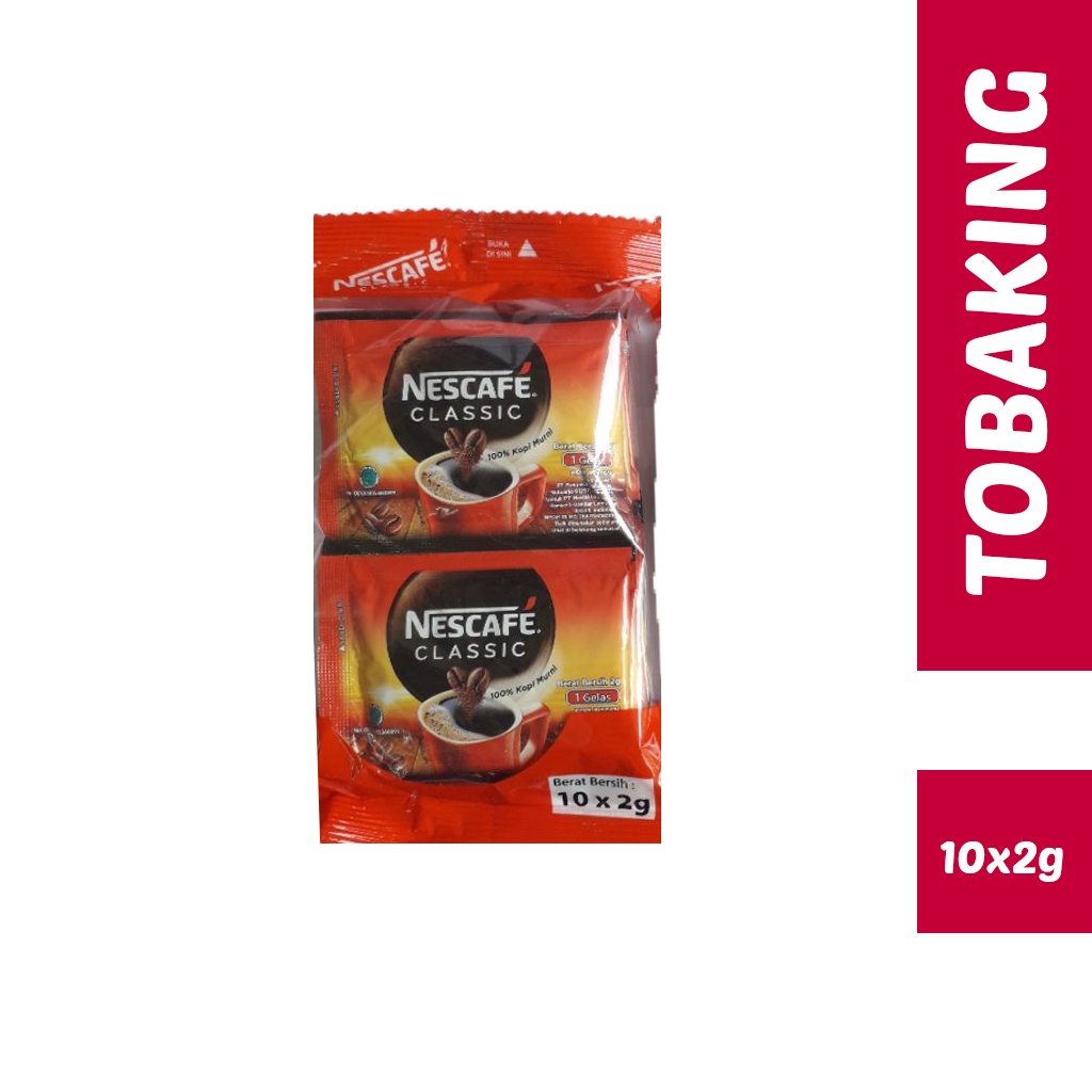 

Nescafe Classic Kopi 2 gr x 10 sachet DALGONA COFFEE