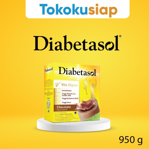 

Diabetasol Jumbo Chocolate 950g | Susu Diabatesol