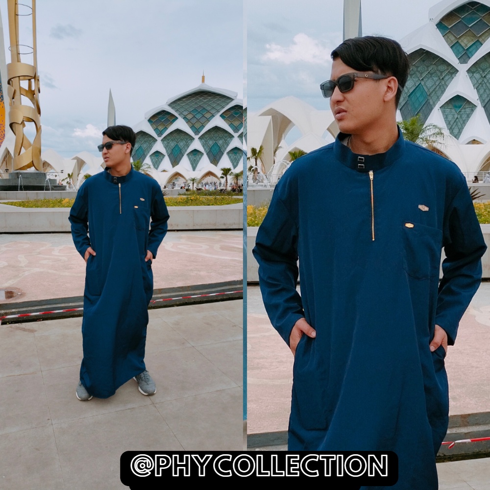 gamis jubah pria dewasa jubah mewah jubah polos