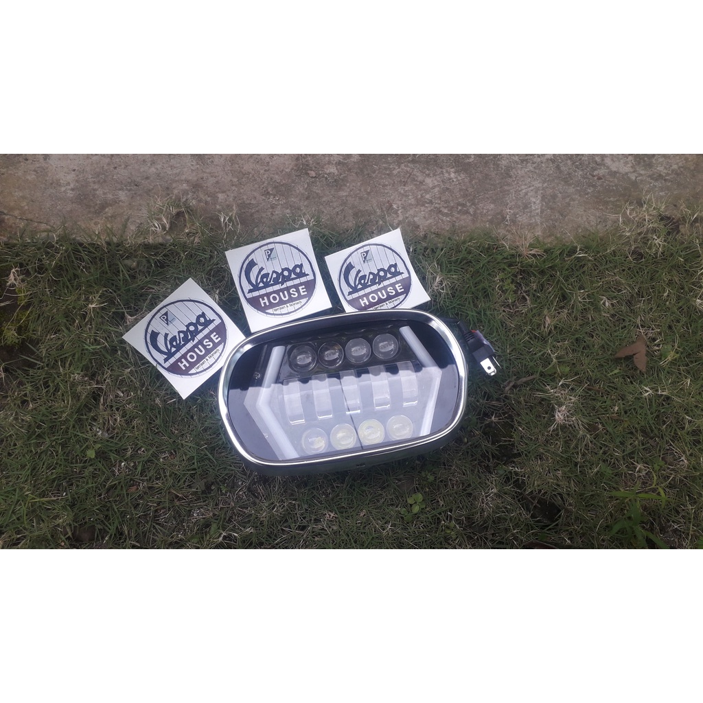LAMPU DAYMAKER EXCLUSIVE, VESPA PX 150 E, LAMPU DAYMAKER PX PS 150 E, BULAN SABIT