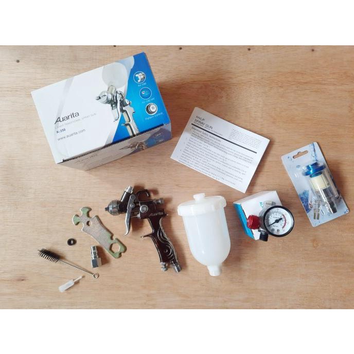 Spray Gun Auarita K350 Nozzle 0.8 1.0 1.2 mm