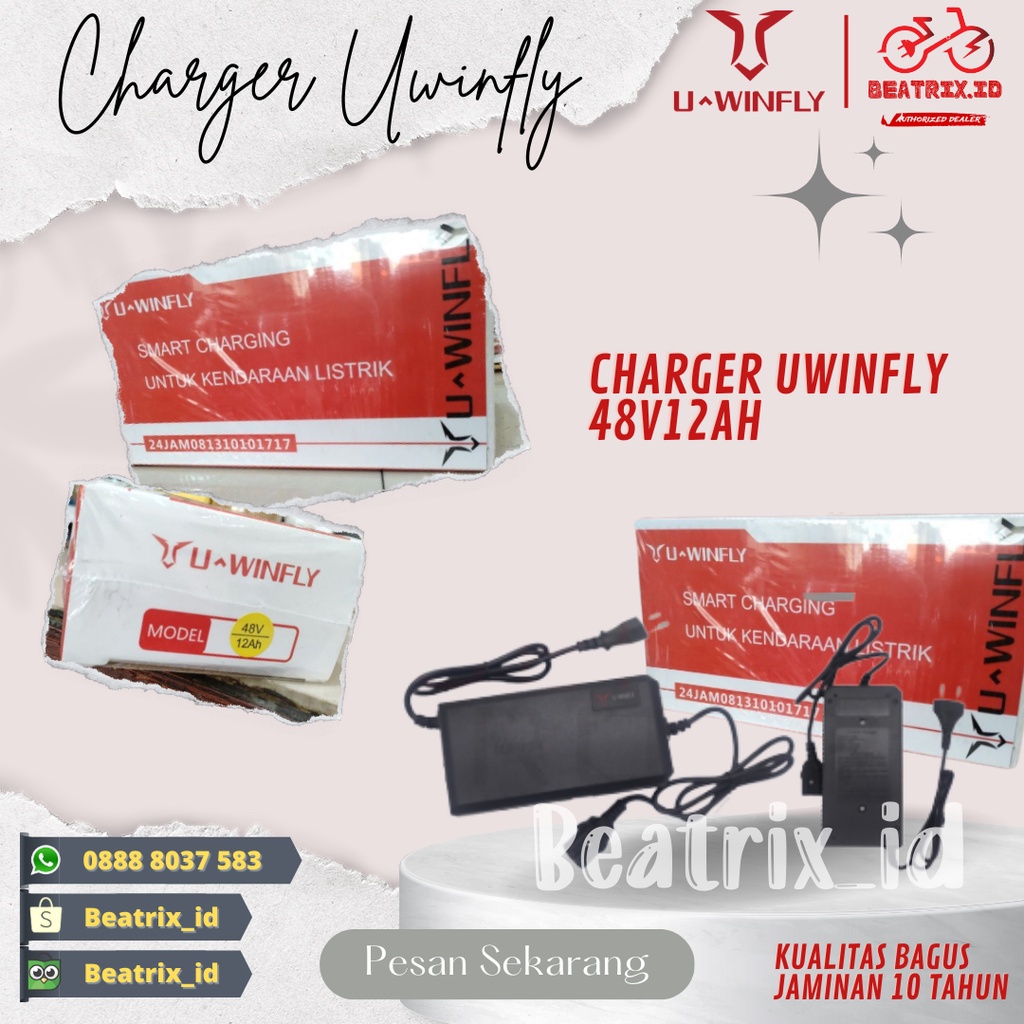 CHARGER UWINFLY 48V 12AH SEPEDA LISTRIK