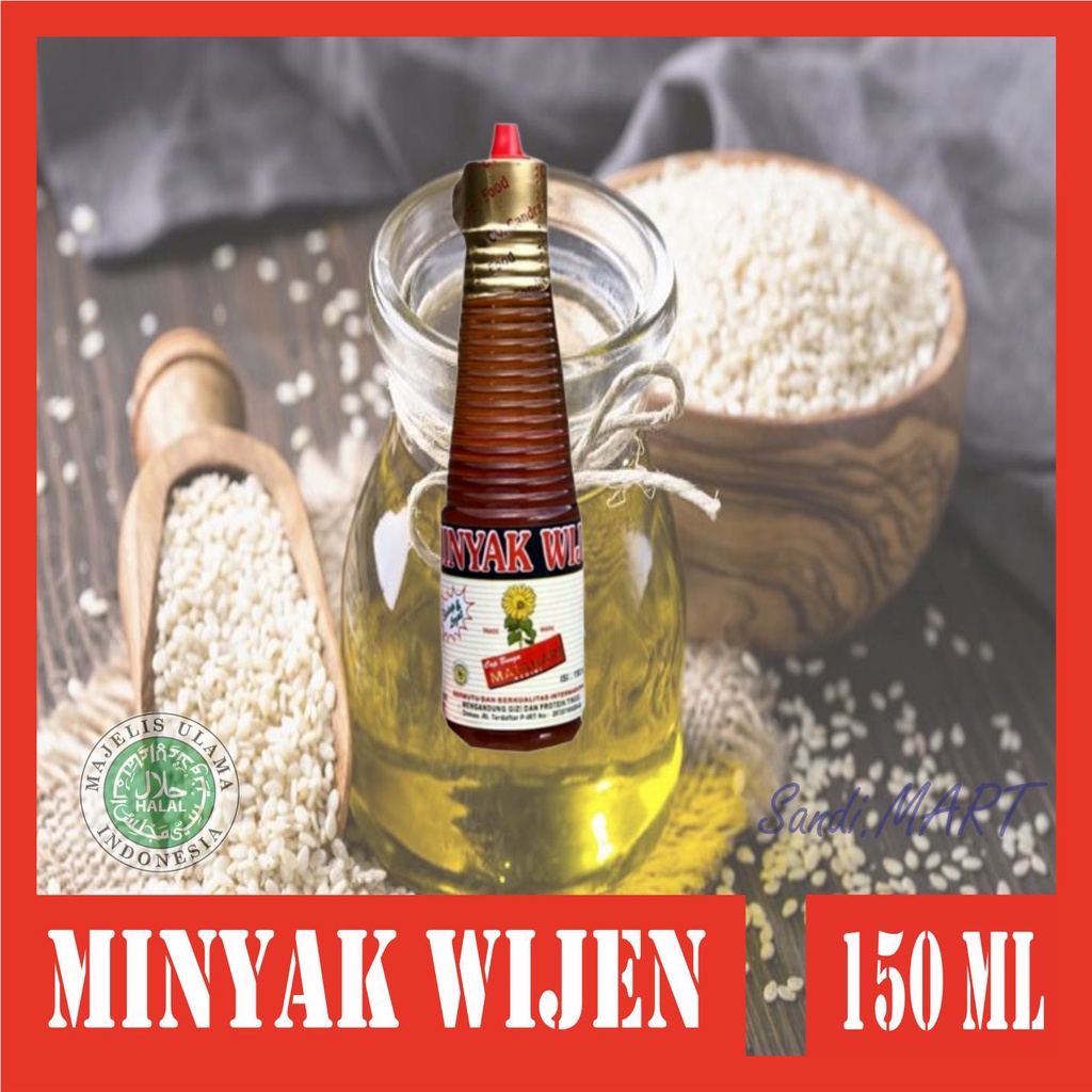 

Minyak wijen organik cap matahari kemasan 150ml (HALAL)