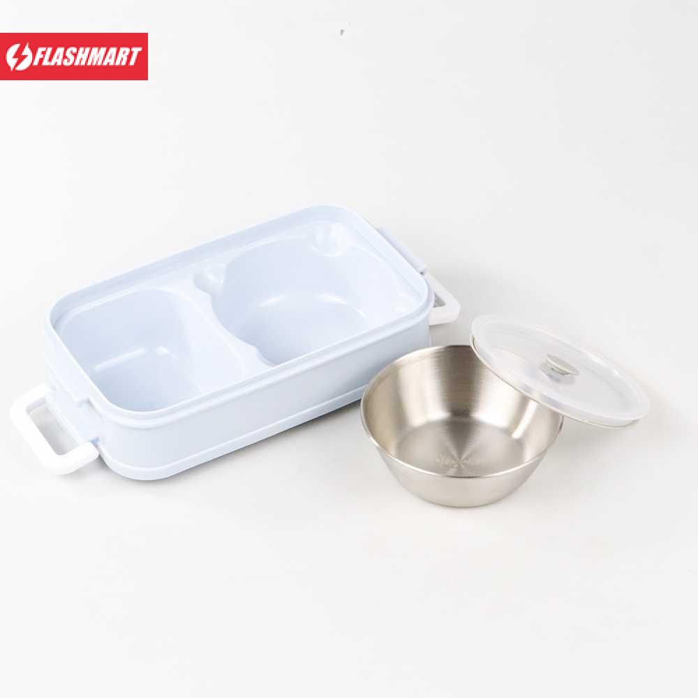 Flashmart Kotak Makan Lunch Bento Box Food Container Double Layer Bowl - JT-008