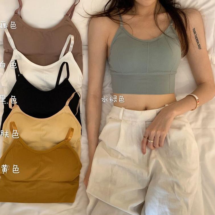 ➸ Sporty Korean Crop Tank Top Bra Sport BN56 HOT 30B