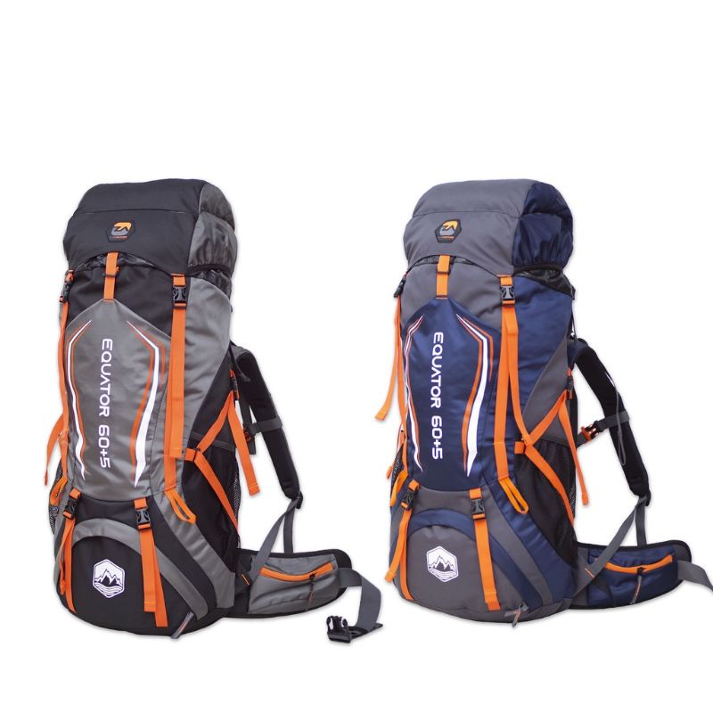 Tas carrier original  zarventure seri  EQUATOR 60+5 liter.