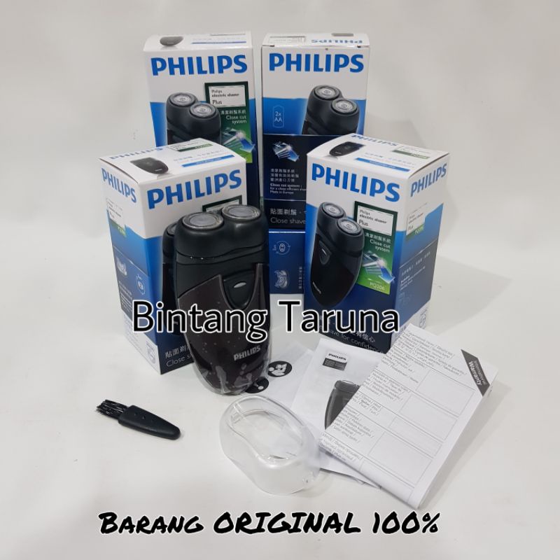 Shaver Philips PQ-206 Alat Cukur Kumis Philips PQ206/18 Elektrik Shaver Philips PQ206