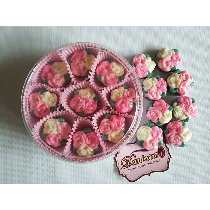 

.CTB Coklat Bunga 3 Warna Lucu Unik Enak Halal (SCP)
